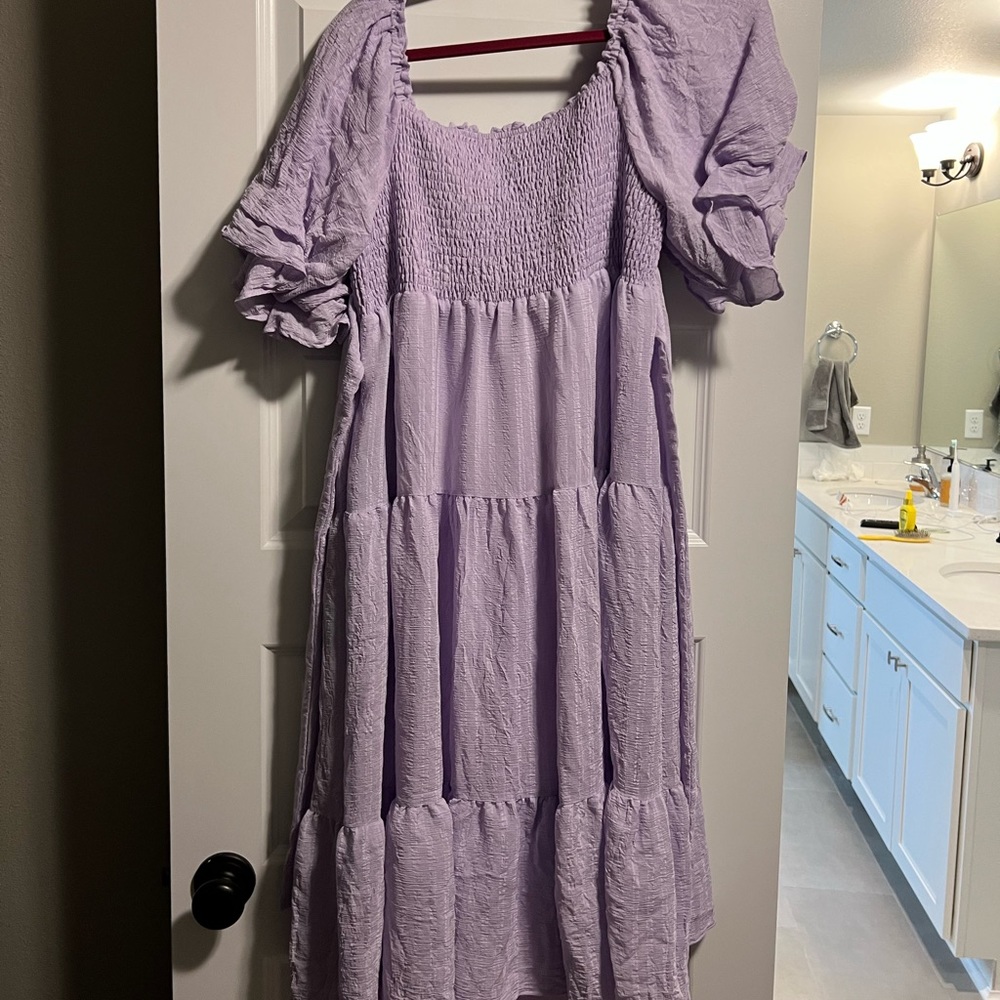 Shop Henly midi dress size large